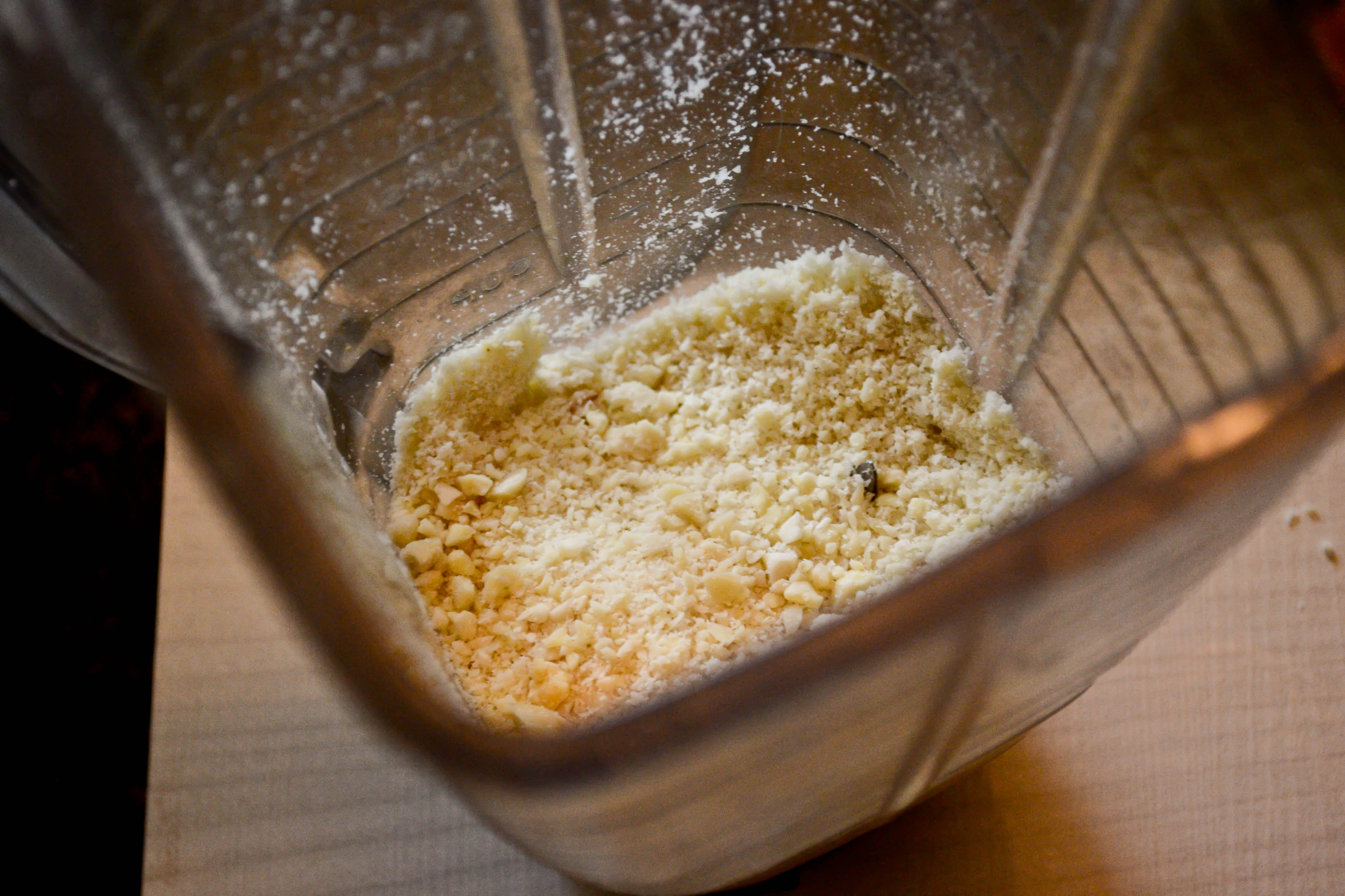 Blend Marzipan Chocolate Ingredients