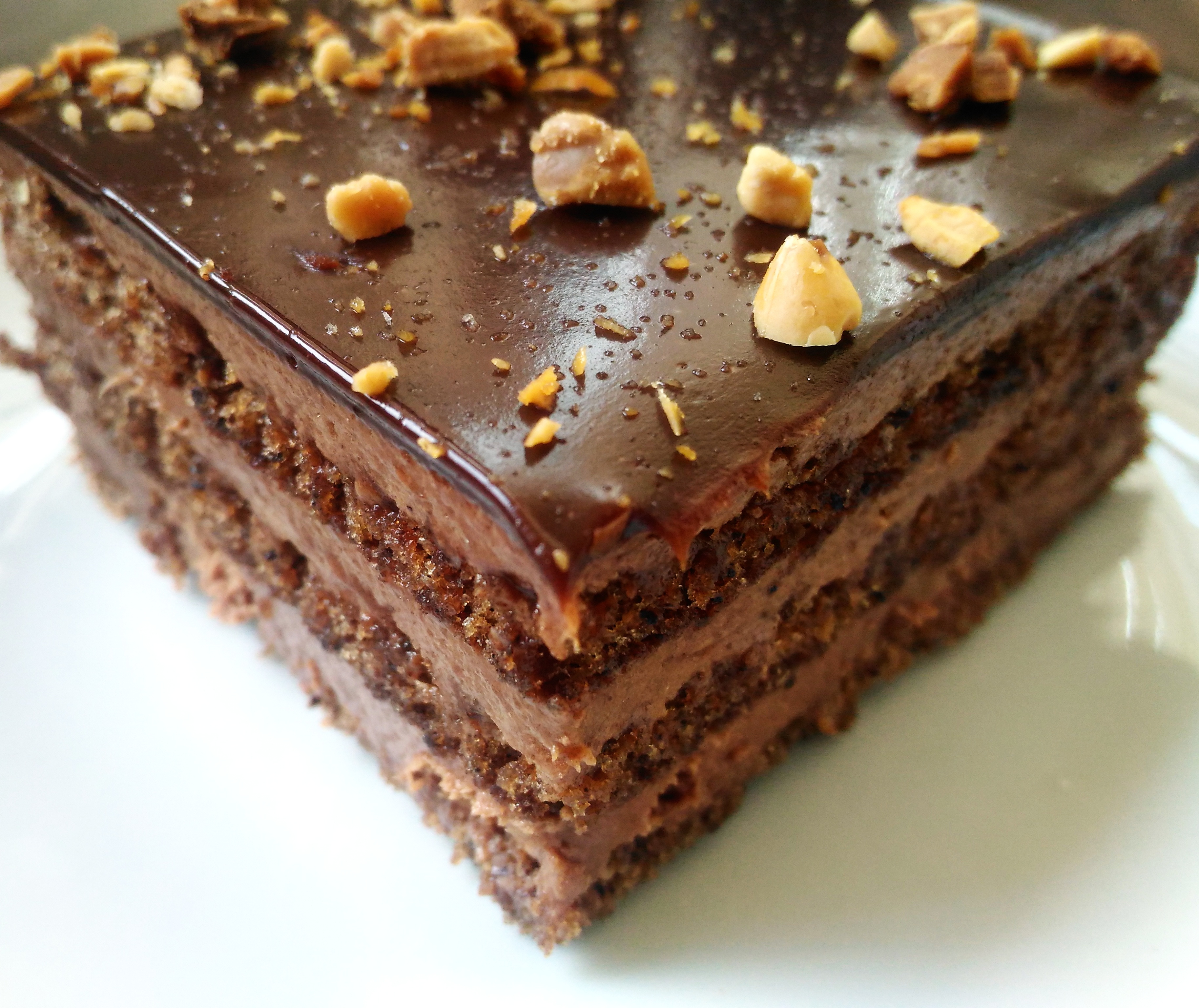 chocolate-mousse-cake-with-ganache