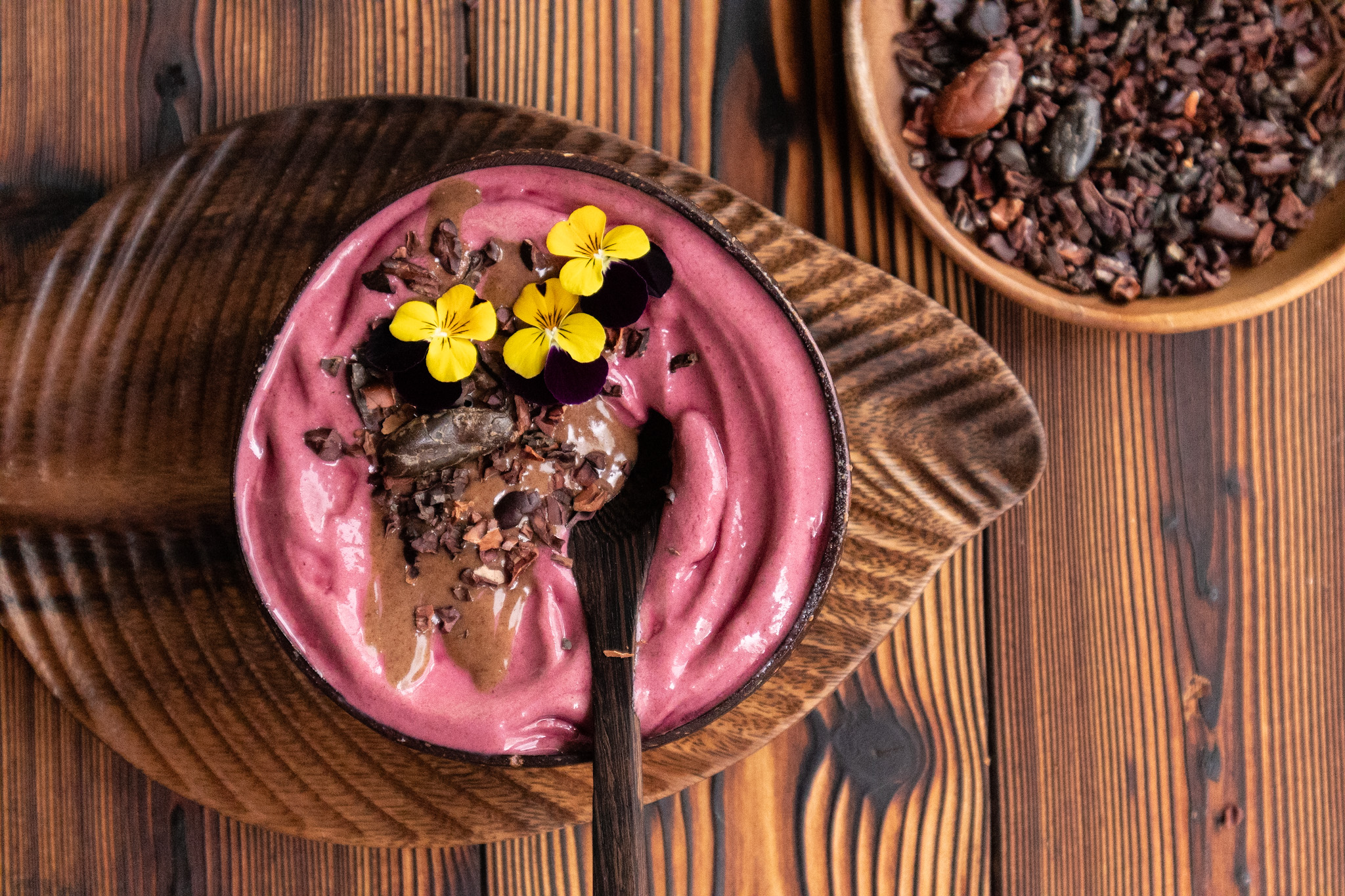 Cocoa Beans and Smoothie Bowls