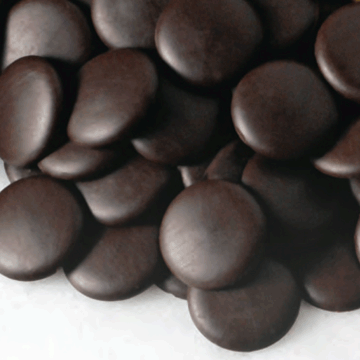 dark chocolate coins