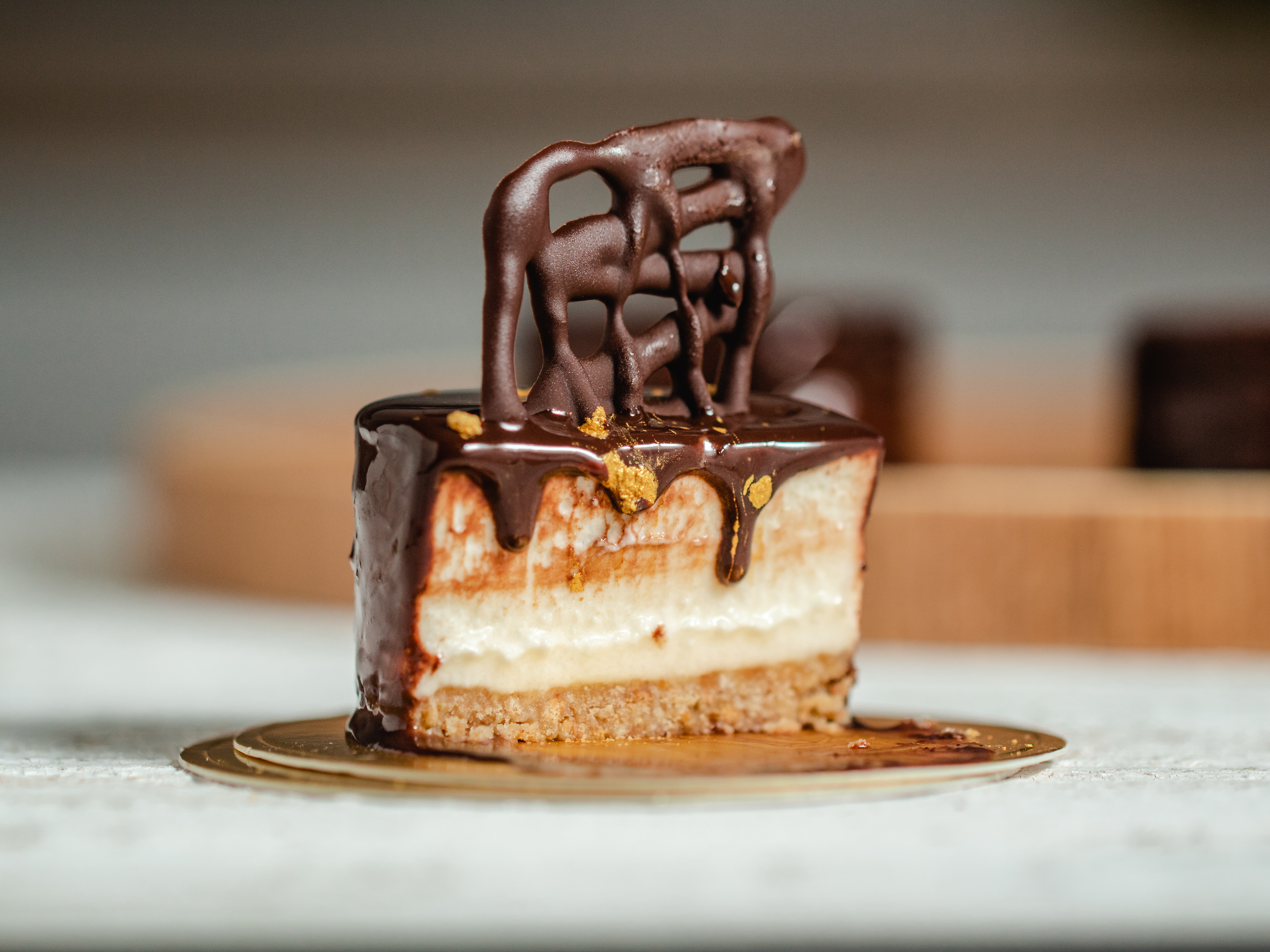 Our classic chocolate cake with chocolate sponge cake biskuit and apricot  marmelade !! - Picture of Pohorska Kavarna Coffee House & Cake Shop,  Maribor - Tripadvisor