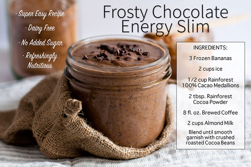 Vegan Smoothie | Chocolate Energy Smoothie Recipe