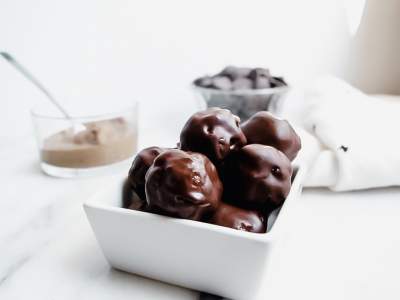 hazlenut brownie truffle