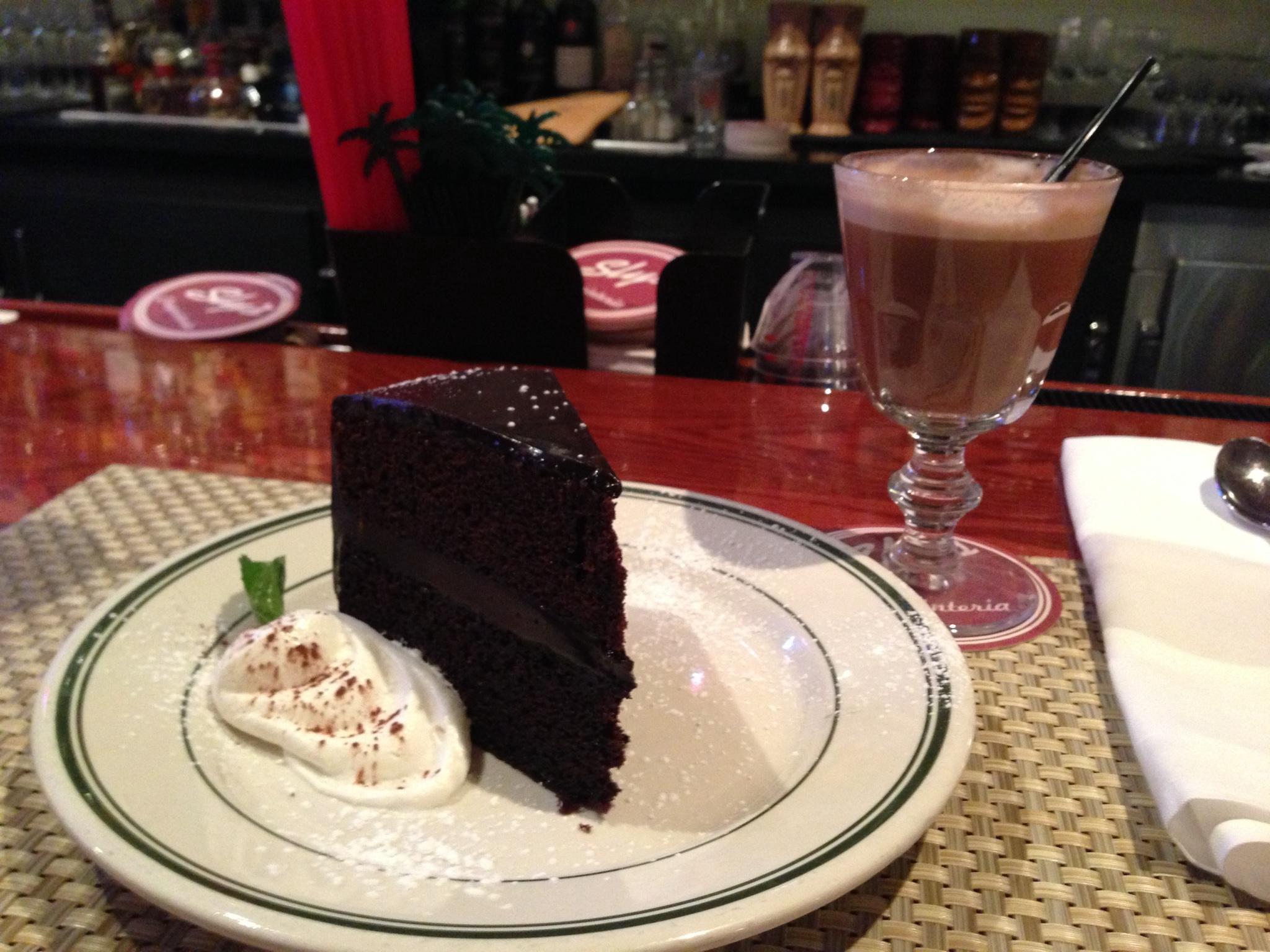 organic dark chocolate cake