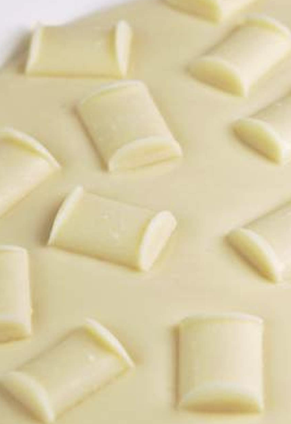 white chocolate couverture